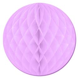14in. Lavender Honeycomb Ball