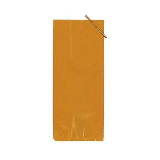 4in. x 9in. Orange Poly Bags (48)