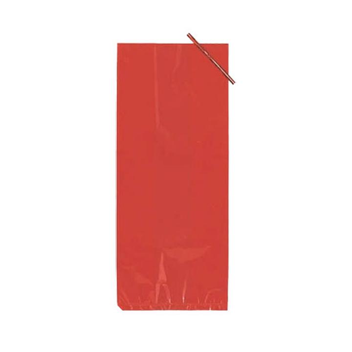 4in. x 9in. Red Poly Bags (48)