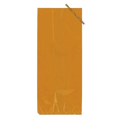 Main image of 5in. x 11in. Orange Poly Bags (36)