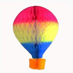 16in. Multi Hot Air Balloon Decoation