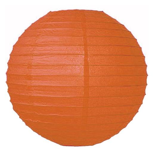 Alternate image of 14in. Orange Paper Lantern