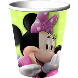 Minnie Mouse Bows 9 oz. cups (8)