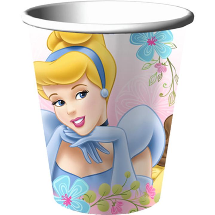 Disney Fanciful Princess 9 oz. cups (8)