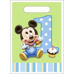 Mickey's 1st Birthday Favor Bags (8)