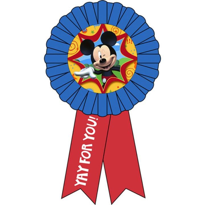 Mickey Mouse Award Ribbon