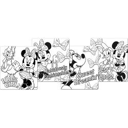 Minnie Mouse Bows Favor Posters (4)