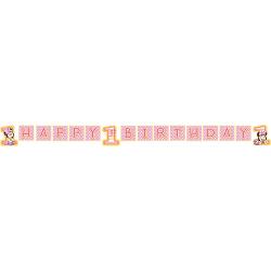 Minnie's 1st Birthday Banner