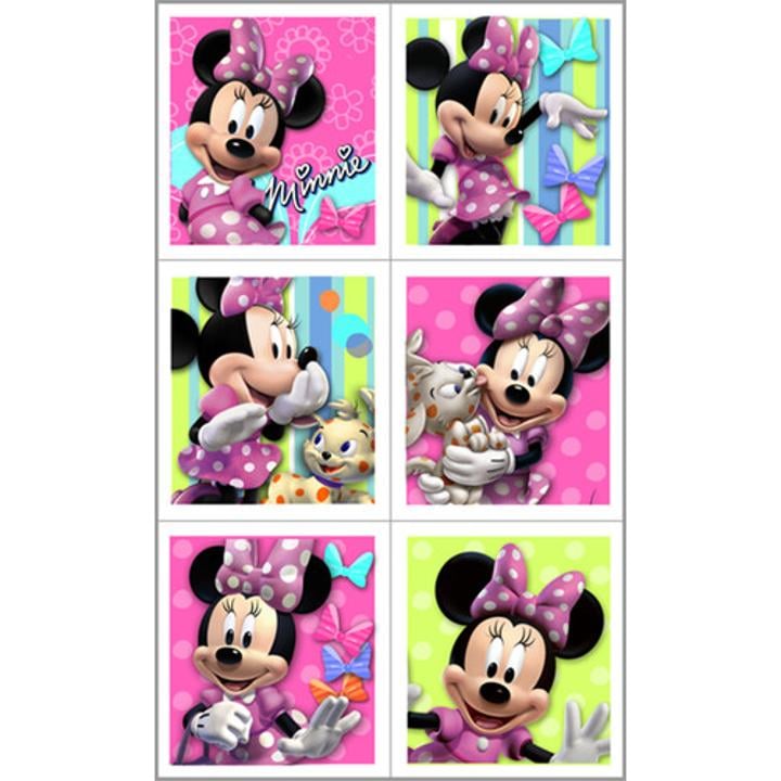 Minnie Mouse Bows Stickers (4)