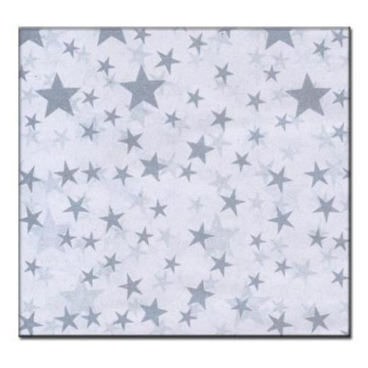Alternate image of Silver Stars tissue paper (6)