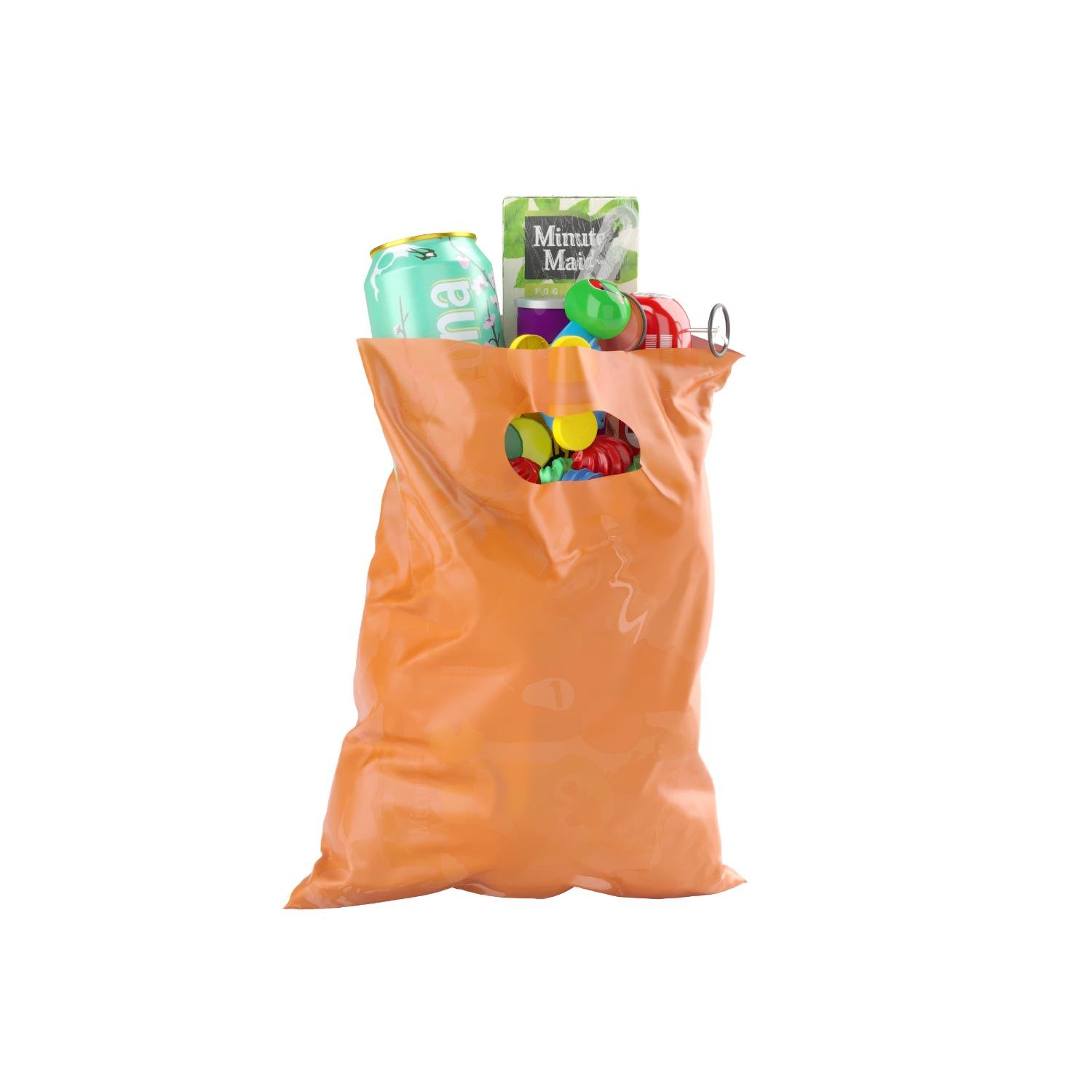 Orange Party Loot Bags (8)