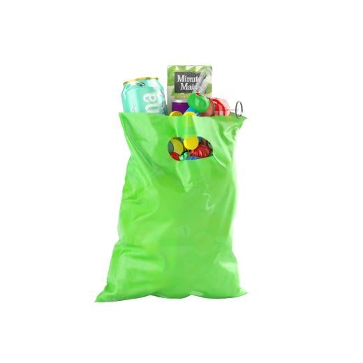 Lime Green Party Loot Bags (8)