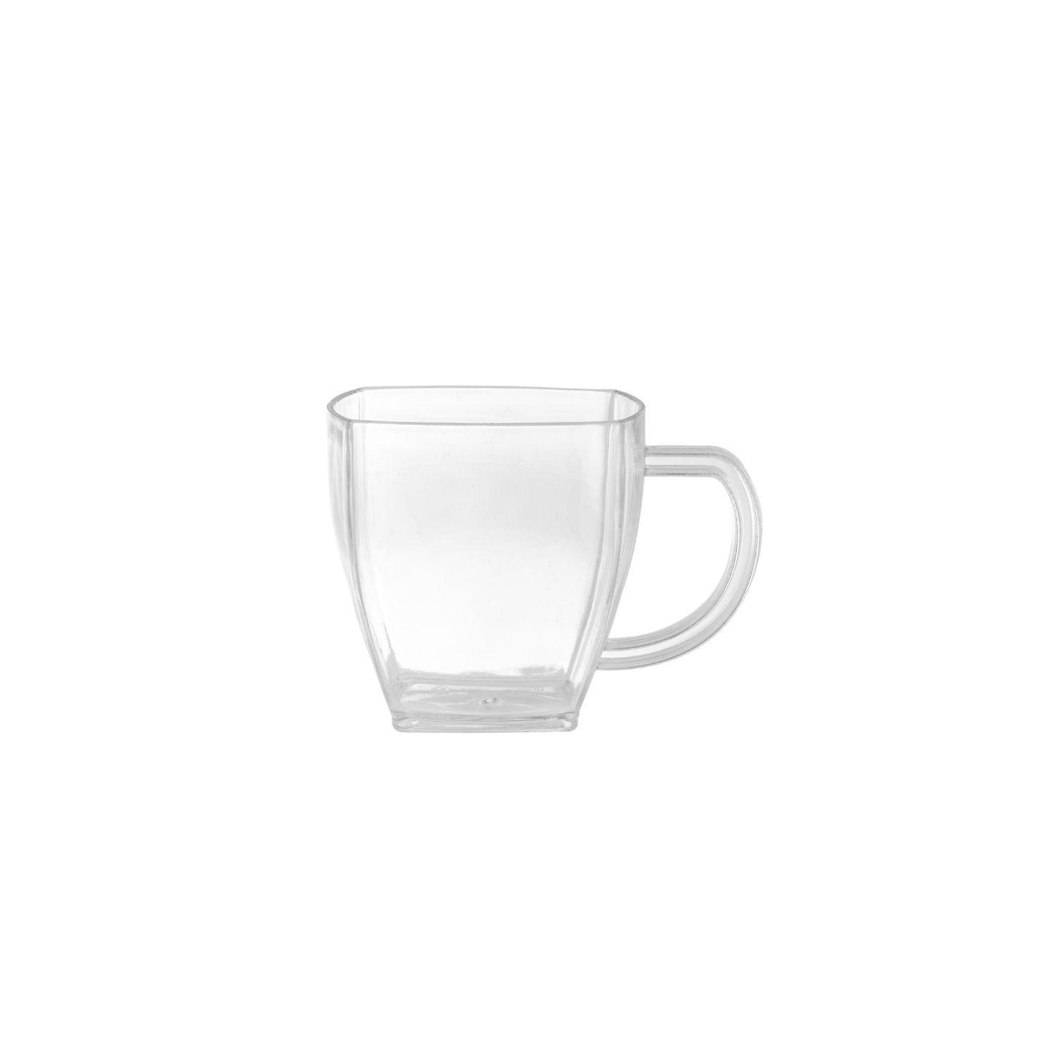 Clear Mini Espresso Mugs (8)