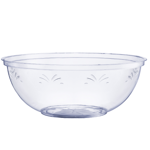 Main image of 12" Round Clear Salad Bowl