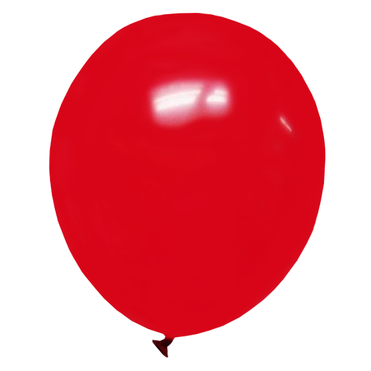 12 In. Red Latex Balloons - 10 Ct.