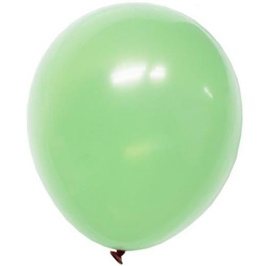Main image of 12in. Mint bulk pack latex balloons (100)