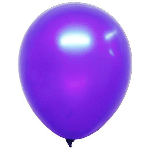 Main image of 12 In. Purple Pearlized Balloons - 10 Ct.