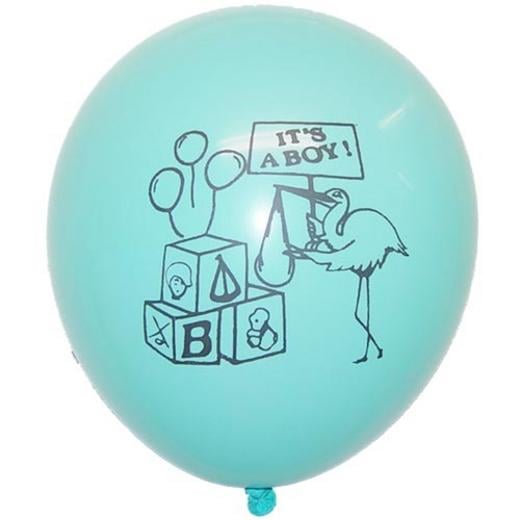 Main image of 12 In. "It's A Boy" Latex Balloons - 10 Ct.
