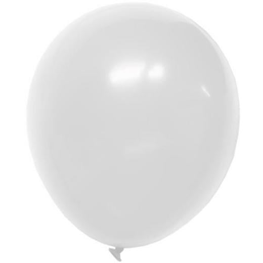 Main image of 9 In. White Latex Balloons - 20 Ct.