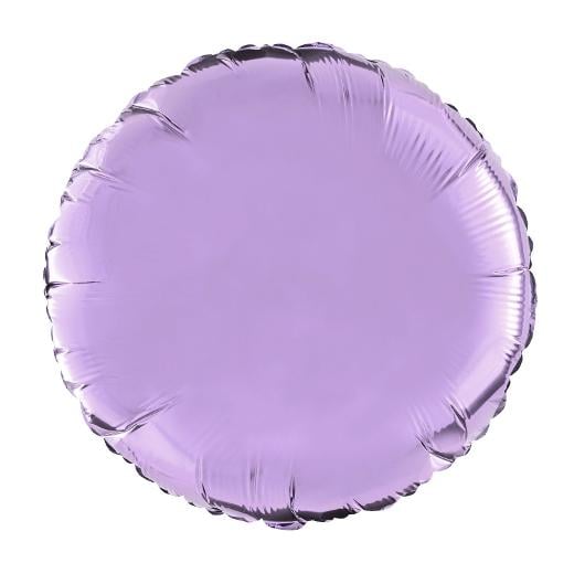 Main image of 18 In. Lavender Round Mylar Balloon
