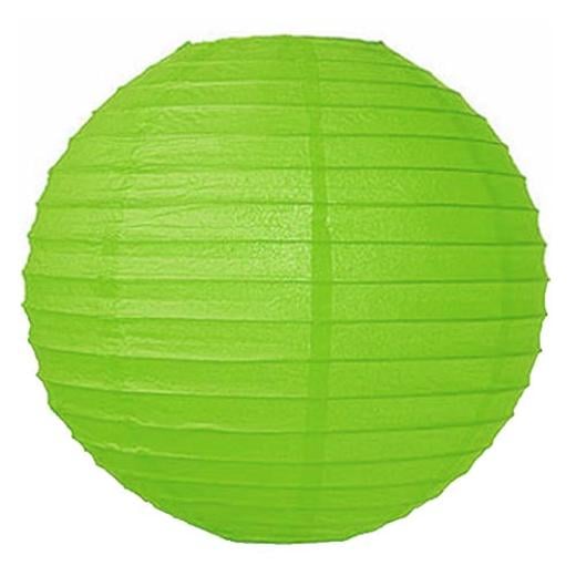 Alternate image of 10in. Lime Green Paper Lantern