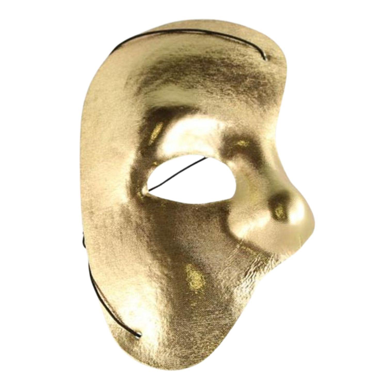 Gold Half Mask