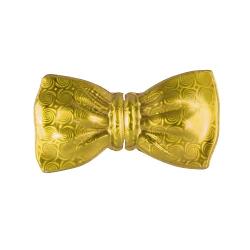 7in. Gold  Holographic Bow Tie
