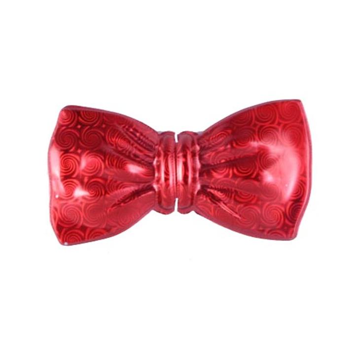 7in. Red Holographic Bow Tie