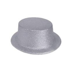 Silver Glitter Classic Hat