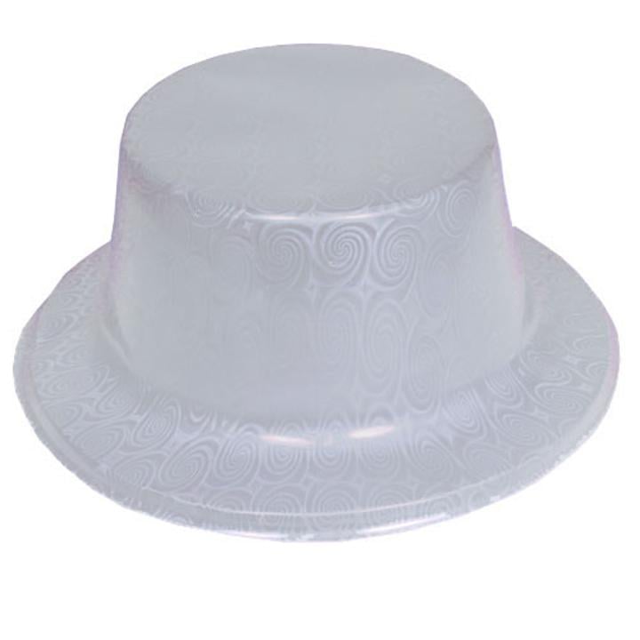 Silver Holographic Classic  Hat