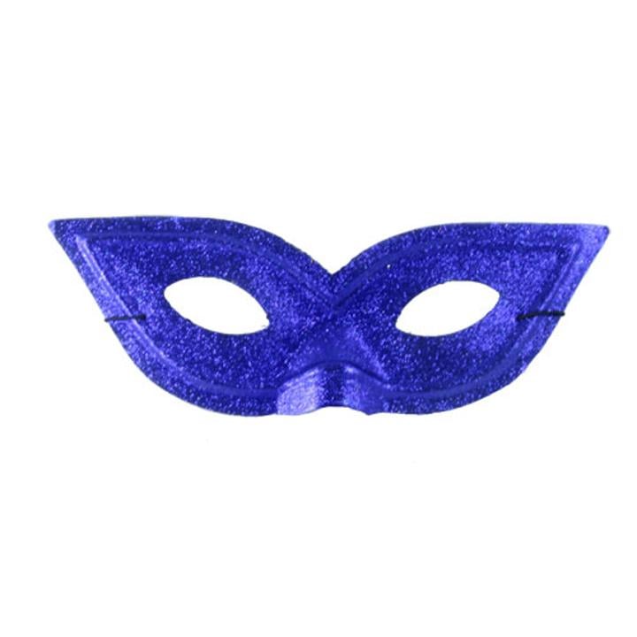 Blue Cat Eye Glitter Masks (12)