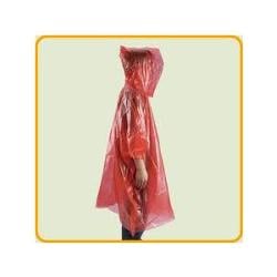 Red Adult Size Poncho
