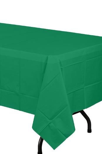 Alternate image of Emerald Green plastic table cover