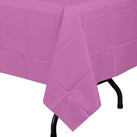 Alternate image of Magenta plastic table cover (Case of 48)