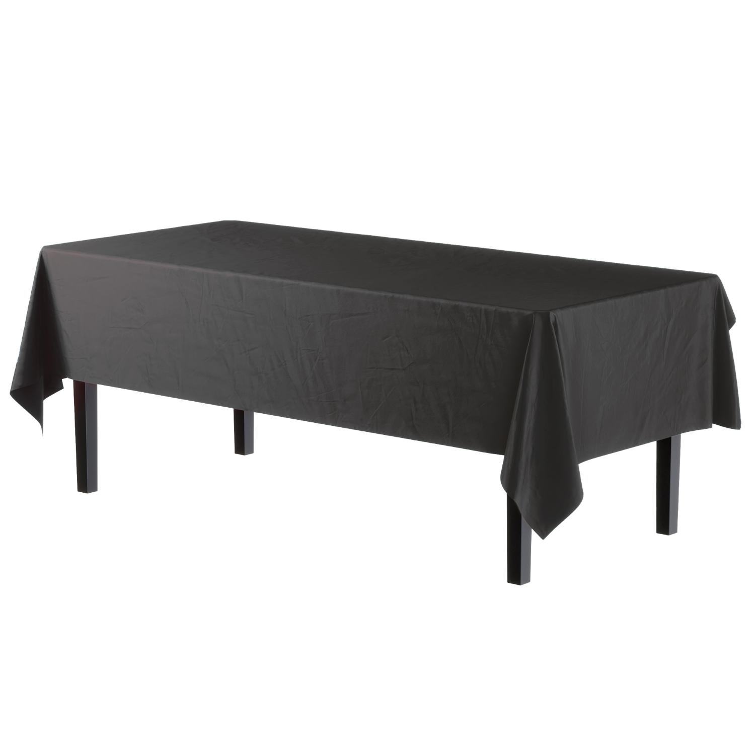 Premium Black Table Cover - 96 Ct.