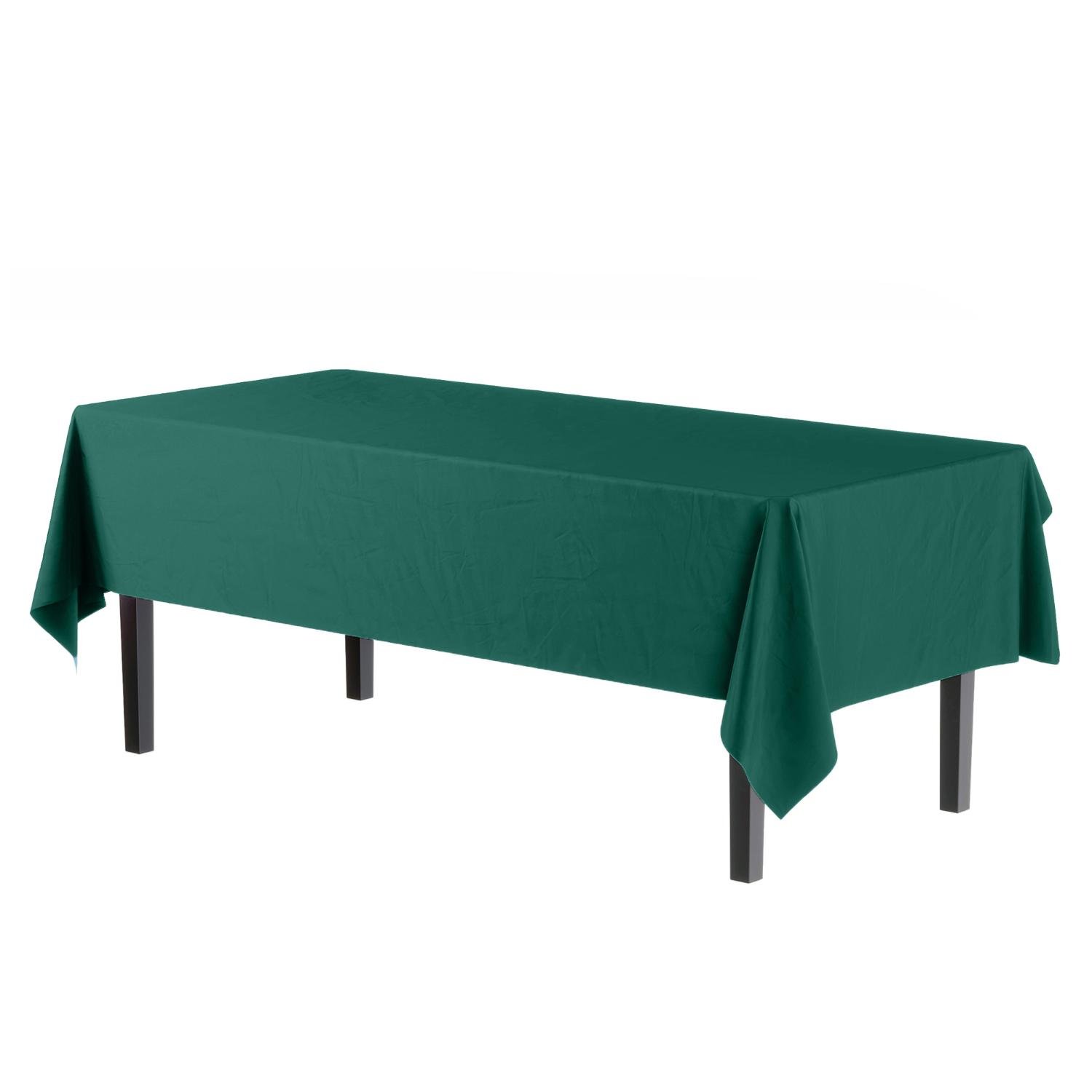 Premium Dark Green Table Cover - 96 Ct.