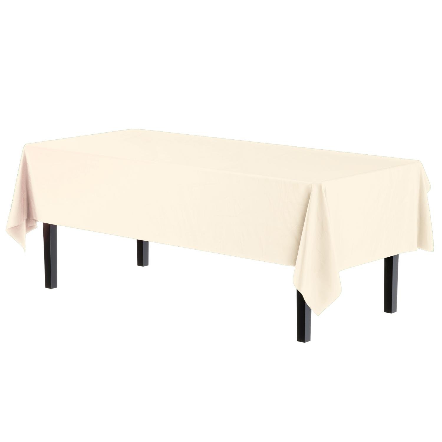 Premium Ivory Table Cover - 96 Ct.