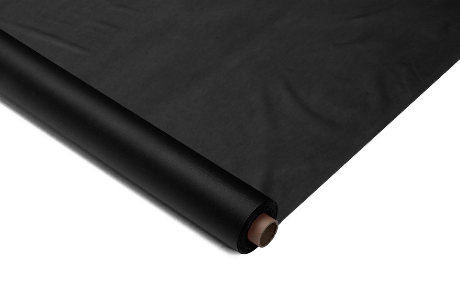 40 In. x 100 Ft. Black Table Roll