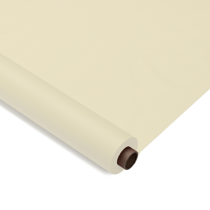 40 In. x 100 Ft. Ivory Table Roll