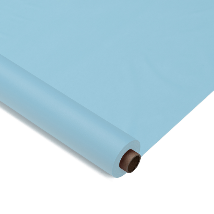 40 In. X 100 Ft. Light Blue Table Roll