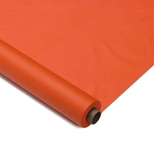 Main image of 40 In. X 100 Ft. Orange Table Roll