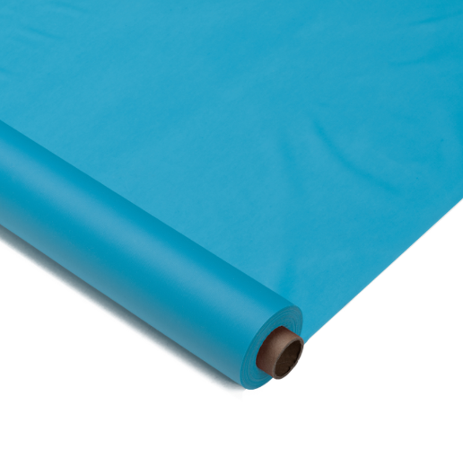 Main image of 40 In. X 300 Ft. Premium Turquoise Table Roll - 4 Ct.