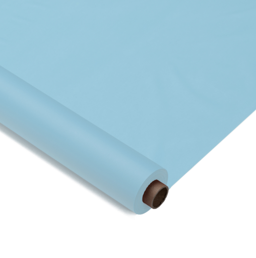 Main image of 40 In. X 300 Ft. Premium Light Blue Table Roll - 4 Ct.