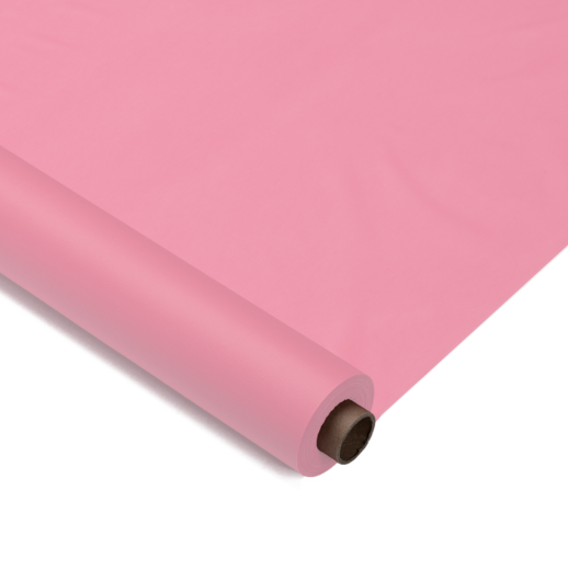 Main image of 40 In. X 300 Ft. Premium Pink Table Roll - 4 Ct.