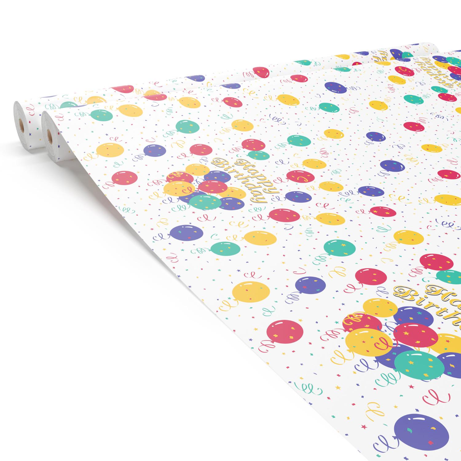 40 In. x 300 Ft. Premium Balloon Print Table Roll