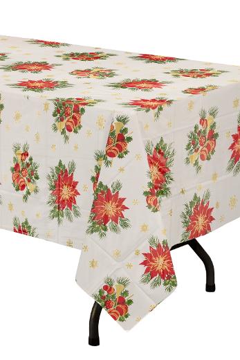Alternate image of Holiday Print Table Cover