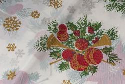Holiday Print Table Cover