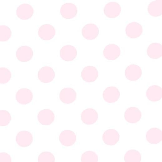Alternate image of Pink Polka Dot plastic table cover (Case)