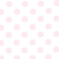 Pink Polka Dot plastic table cover (Case)