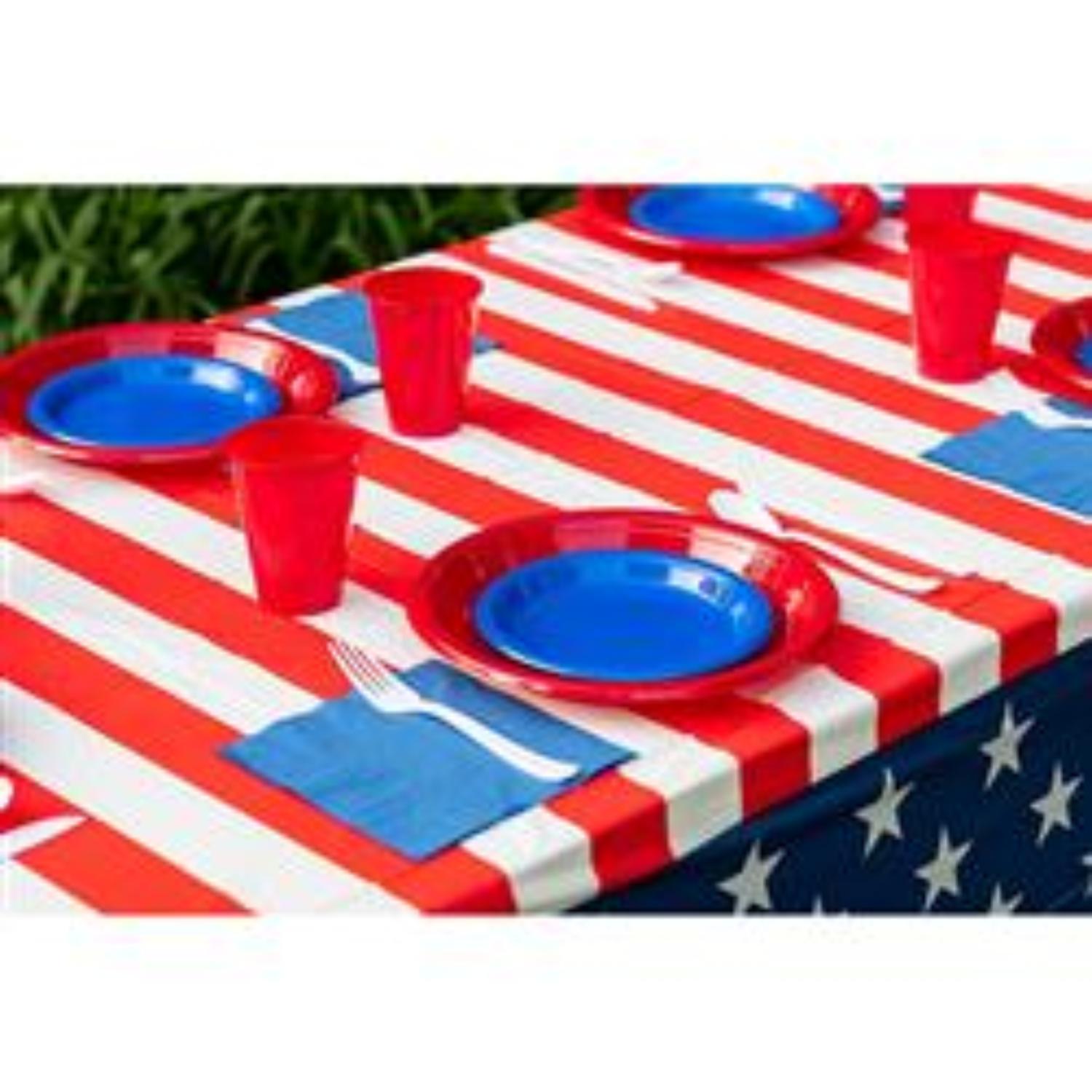 American Flag Table Cover (Case of 48)